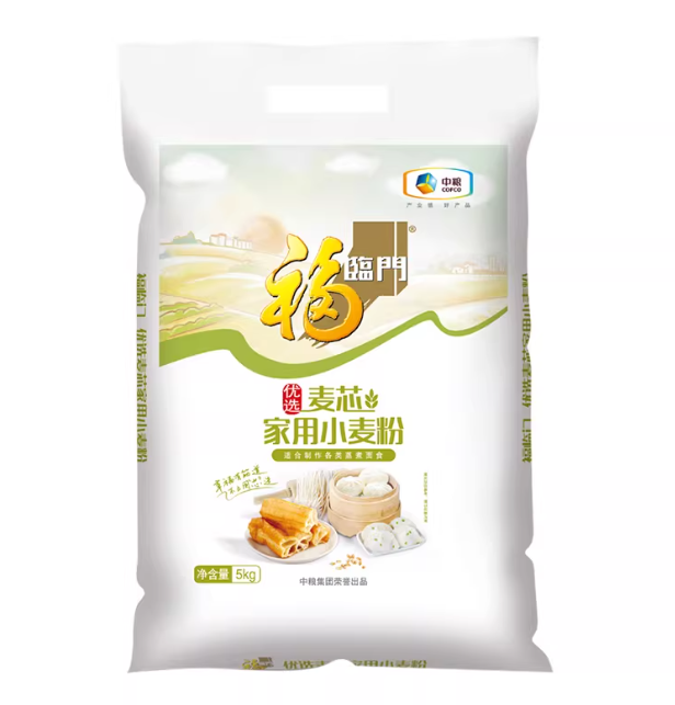 福临门家用麦芯小麦粉5kg中筋面粉10斤馒头饺子